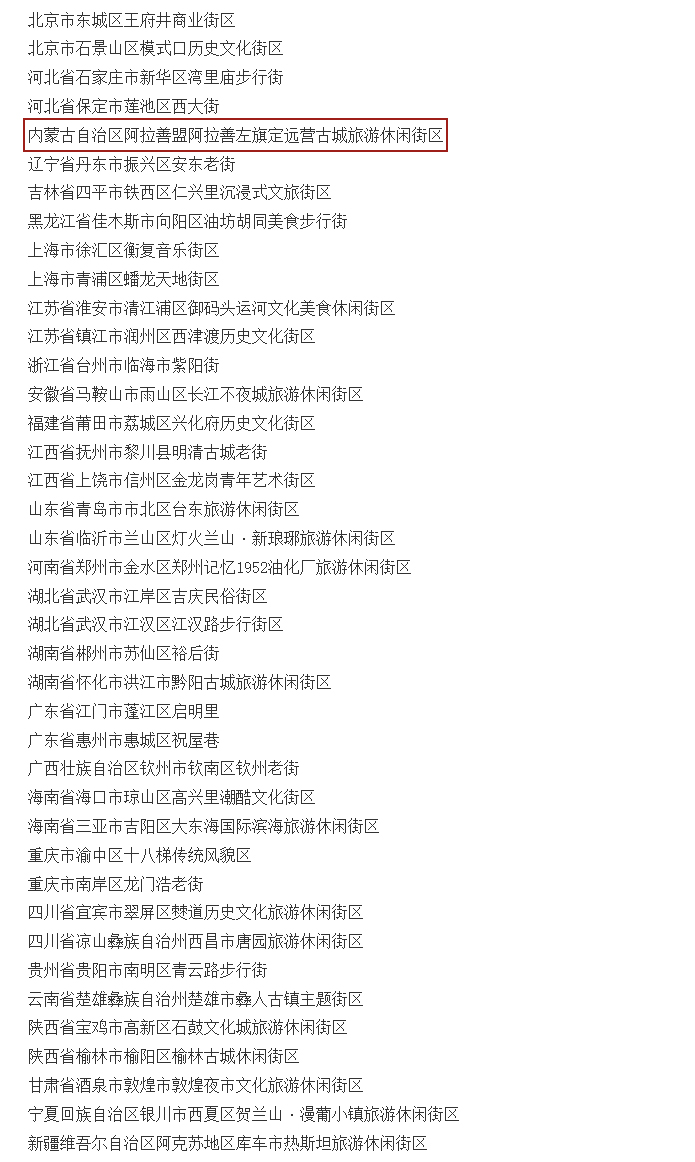 文化和旅游部关于确定第四批国家级旅游休闲街区名单的公告.jpg